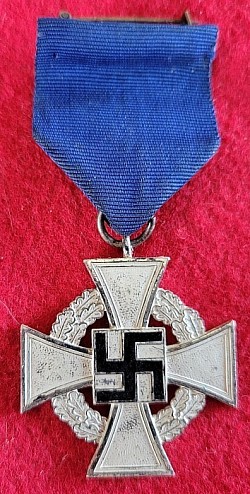 Nazi 25-Year Faithful Service Medal...$45 SOLD