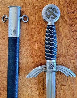 Nazi Luftwaffe Officer's Sword by SMF with Waffenamt...$695 SOLD