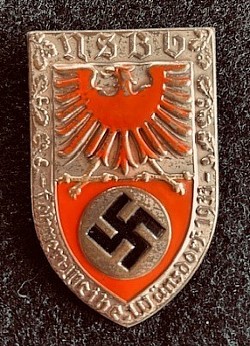 Nazi 1933 “NSBO” Flag Consecration Badge...$75 SOLD