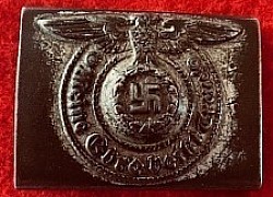 Nazi SS EM Belt Buckle Marked “RZM 155/40 SS”...$525 SOLD