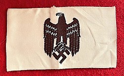 Nazi Army Recruiting Service Armband...$150 SOLD