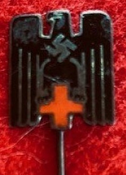 Nazi Red Cross Member’s Stickpin Badge...$50 SOLD