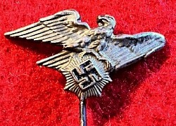 Nazi Reichsluftschutzbund (RLB) Official's Stickpin Badge...$45 SOLD
