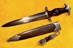 Nazi SA Dagger by F. Herder with 